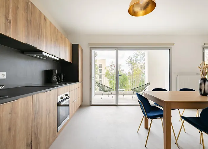 公寓 Grand Moderne Et Lumineux 波尔多